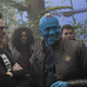 James Gunn and Michael Rooker on the set of Guardians of the Galaxy Vol. 2. Image: Disney